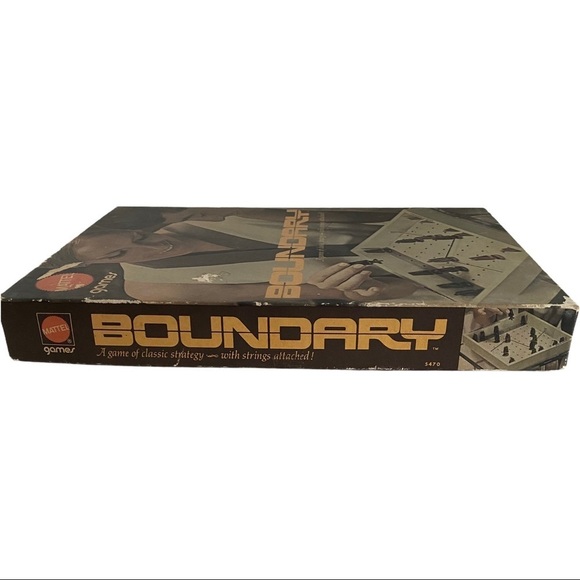 Vtg Boundary Strategy Board Game 1970 Mattel - Picture 10 of 10